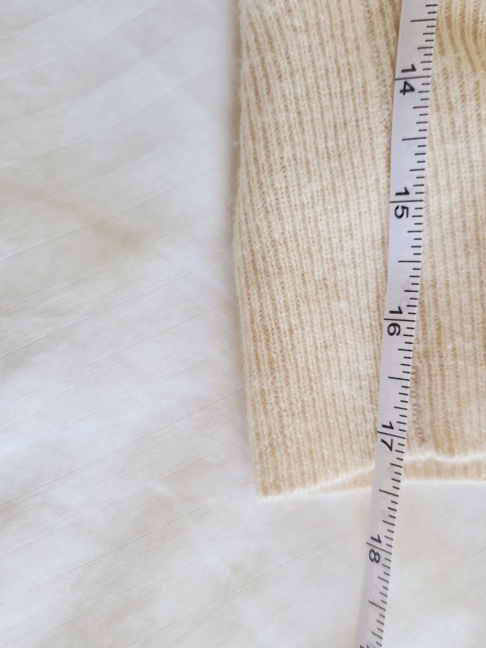 J. Crew Cashmere Cream Crewneck Sweater